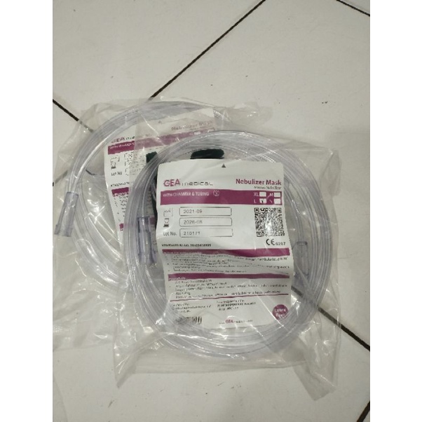Masker Nebulizer/sungkup nebu Dewasa/anak/Bayi (Free packing)