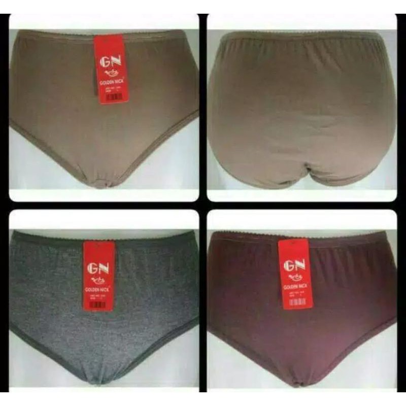 Celana Dalam CD Wanita Golden Nick Original 939 937 Undies Panties Perempuan Warna Gelap Terang Baru Termurah