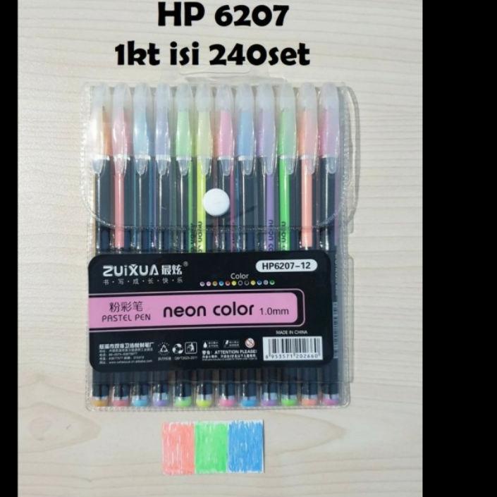 

[_09] Bolpen/Pulpen/ Pena Zui Xua Warna-Warni Pastel 6207 ( 1 Set Isi 12 Warna) produck terlaris