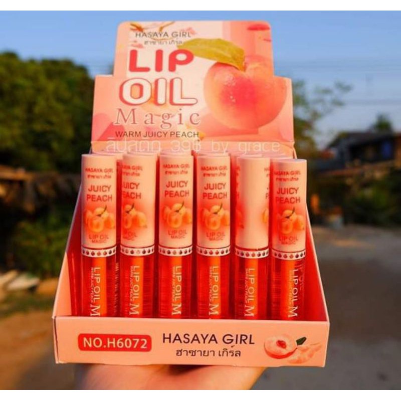 PROMO LIP OIL MAGIC VITAMIN PINK BIBIR HASAYA GIRL JUICY H6072