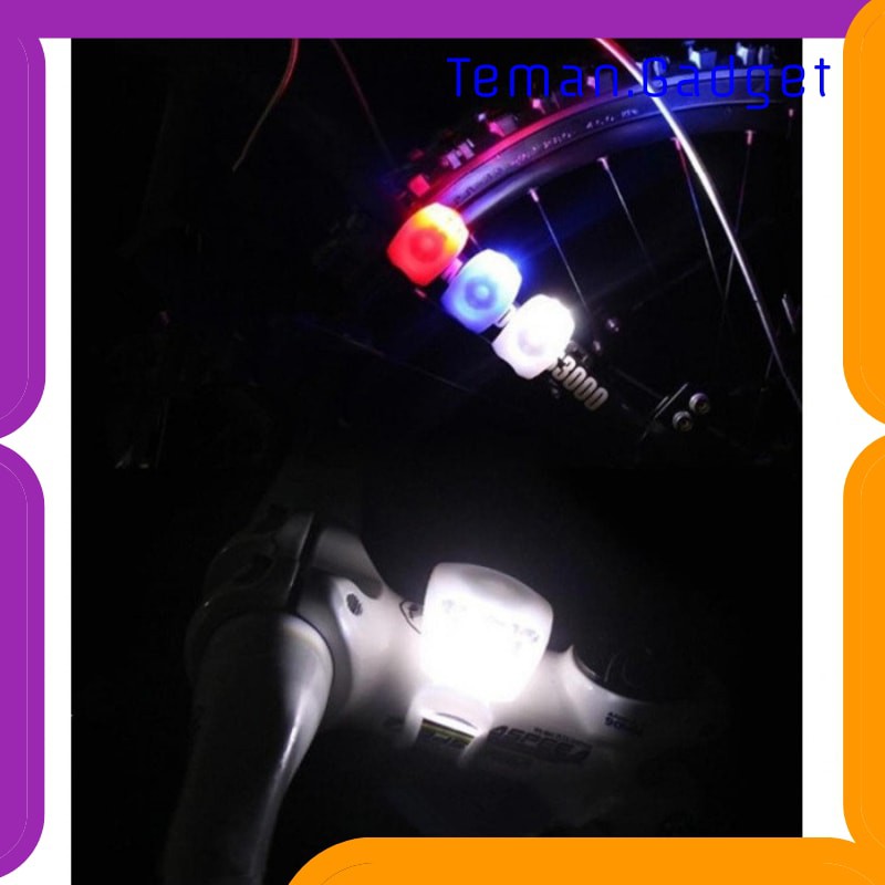 TG-IB349 ZACRO LAMPU SEPEDA LED SLICON WATERPROOF 1 PCS - HJ008-2