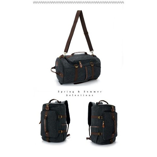 

STOK TERBATAS Tas Kanvas Rounded 3 In 1 A347 edisi lebaran