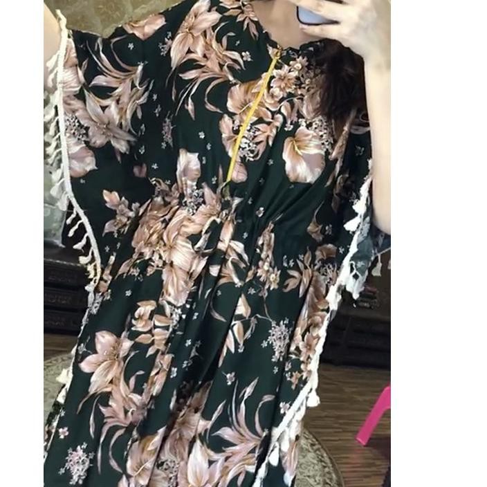 SHOPEE [-2.2-]  Daster arab teby KS Flower 06 ...