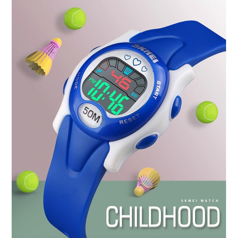 SKMEI Kids Jam Tangan Sporty Anak JT 142 Jamtangan Olahraga Digital Skmai Jam Keren Waterproof