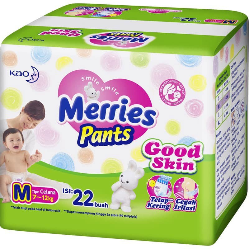 MERRIES GOOD SKIN M22 / POPOK SEKALI PAKAI