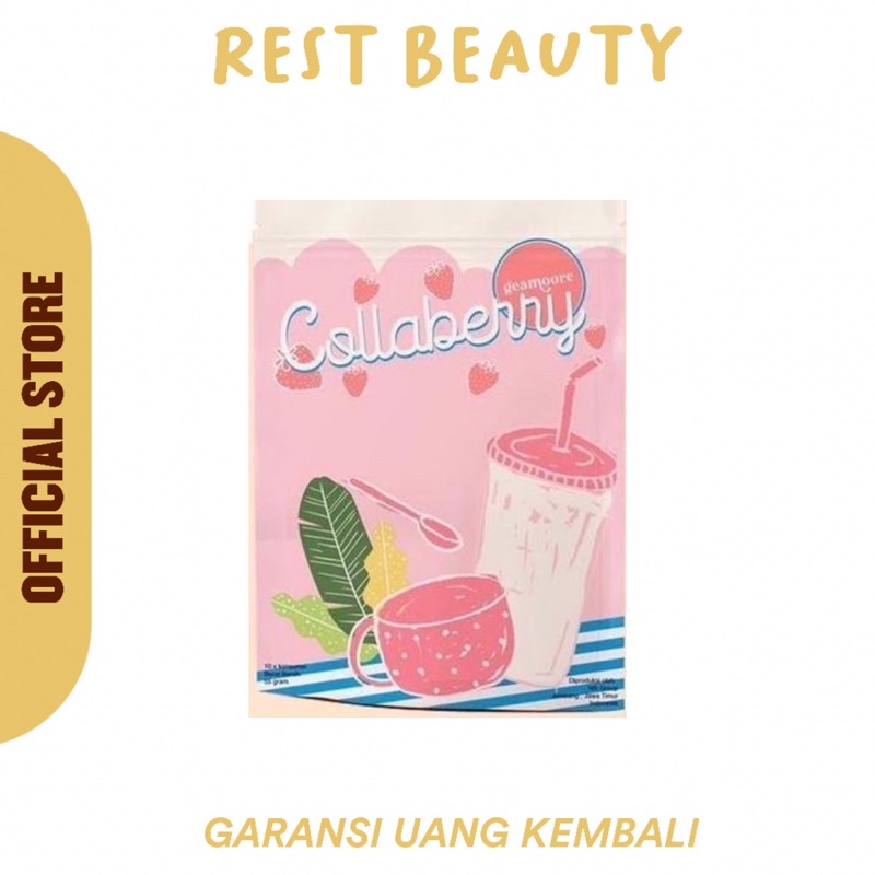 RESTBEAUTY - Geamoore Collaberry Collagen Drink BPOM ll Minuman Collagen ll Geamoore BPOM collagen drink
