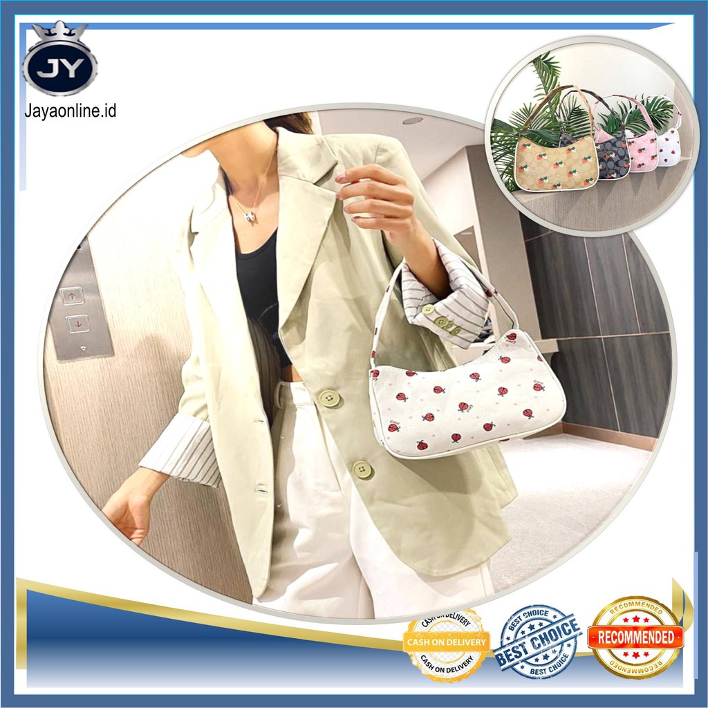 JY 307-91 Tas Bahu Wanita Tas Fashion Wanita Kekinian Tas Bahu Import