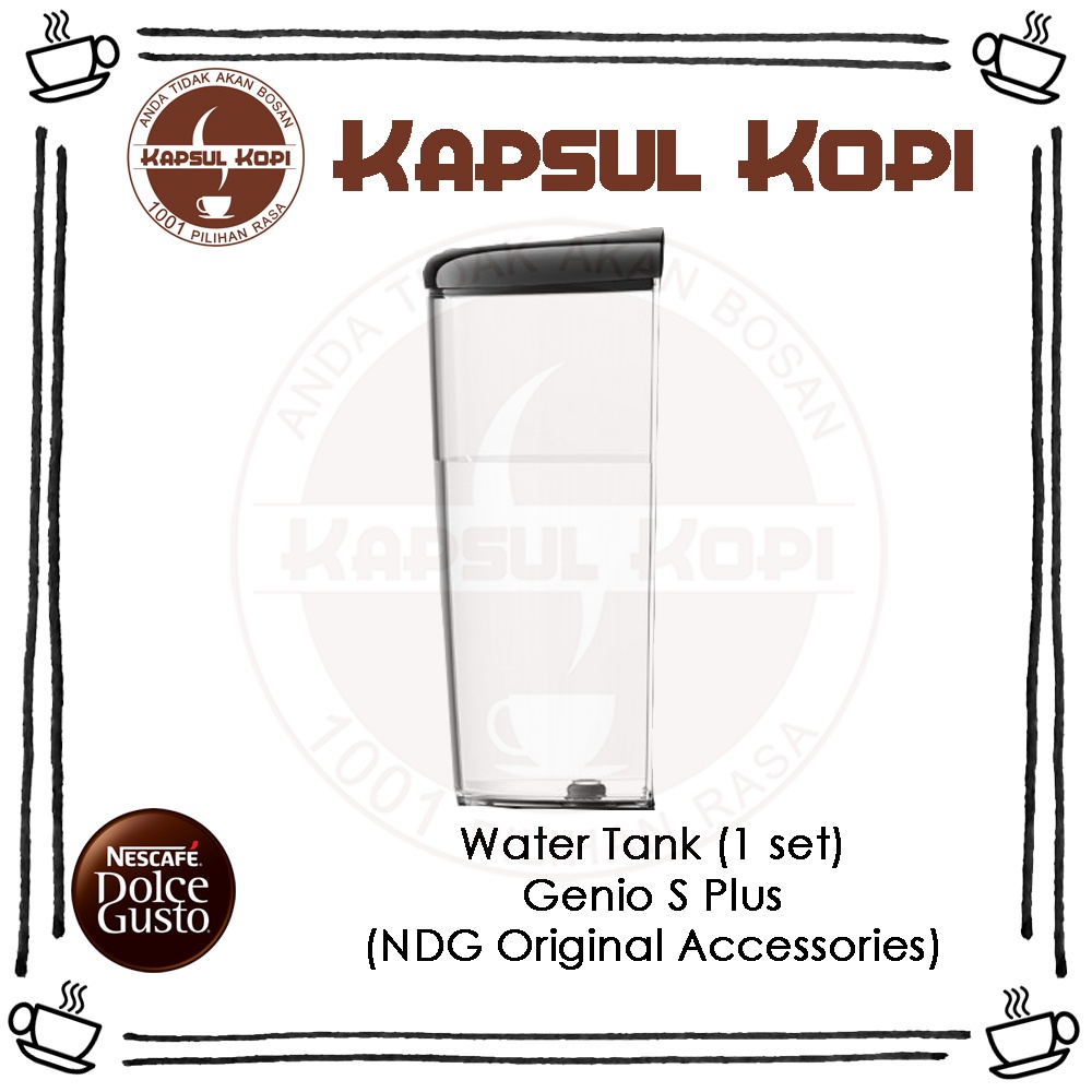 Set Water Tank Lid Genio S Plus Dolce Gusto Original Spareparts
