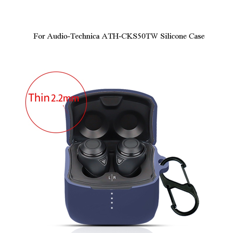 Btsg Headphone Silikon Untuk Shell Soft Housing Untuk Technica ATH-CKS50TW Anti Air Sl