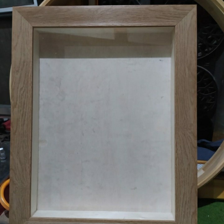 frame bingkai pigura buat mahar rustic 30x40