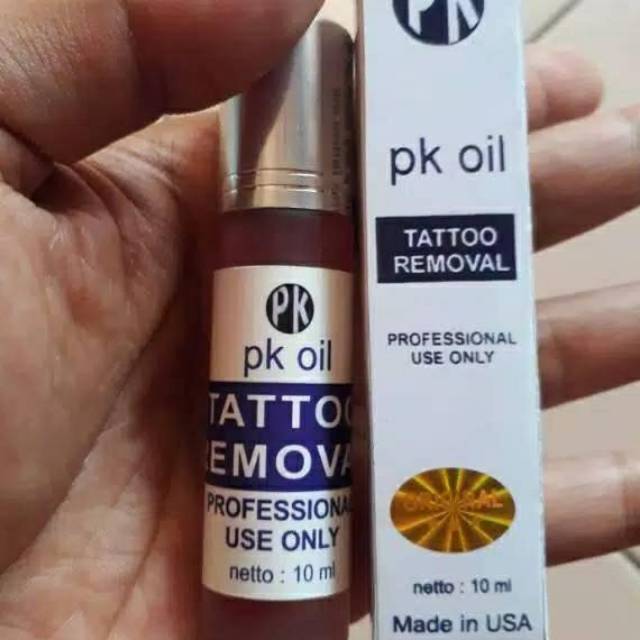 (BAYAR DITEMPAT) PK OIL PENGHAPUS TATO DAN SULAM ALIS CEPAT