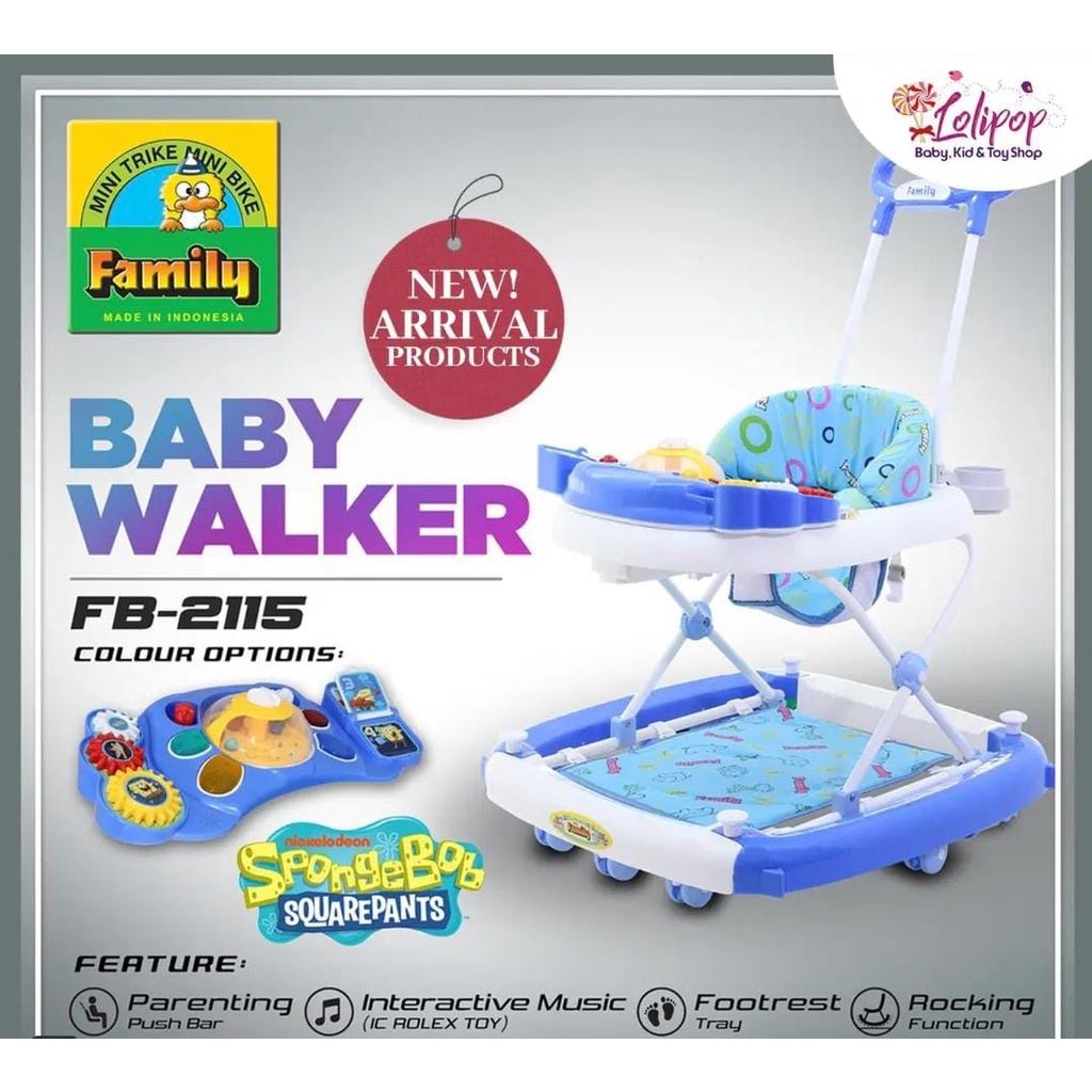 FAMILY BABY WALKER  2115 D