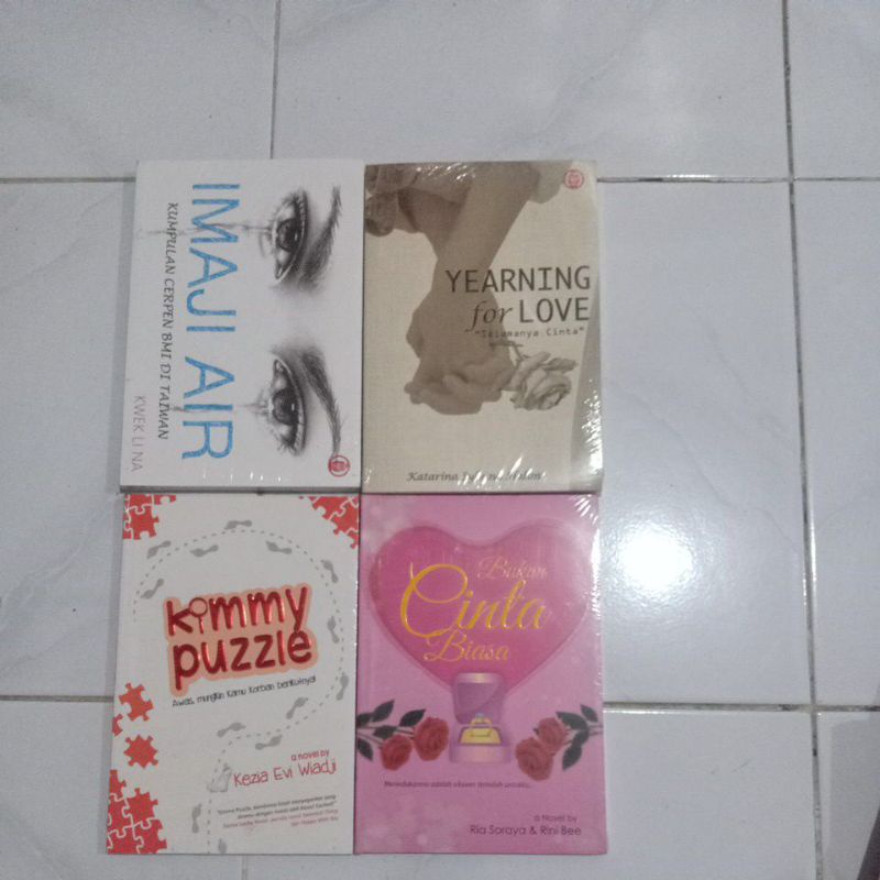 ( PROMO ) Obral paket murah ( isi 4 buku ) Novel remaja // fiksi // non fiksi // best seller // fantasi // romance // original // baru // new old stock-Paket 28