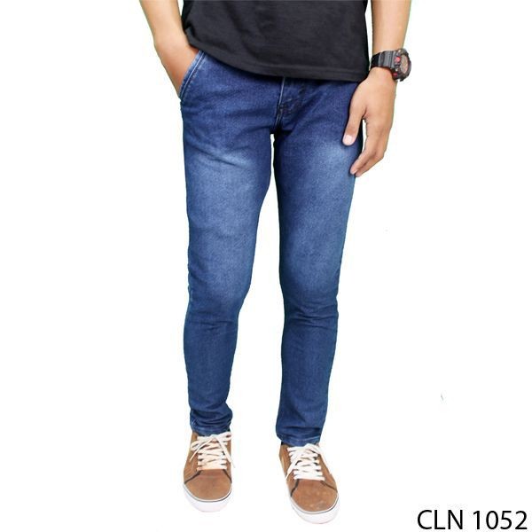 Celana Denim Pria Panjang Jeans Navy – CLN 1052