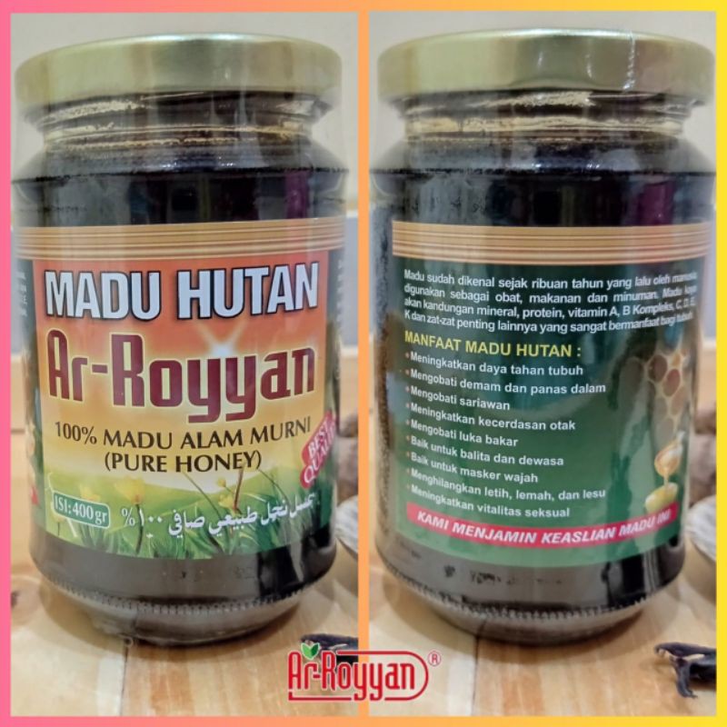 

Madu Ar-Royyan Hutan Ukuran 400 Gram