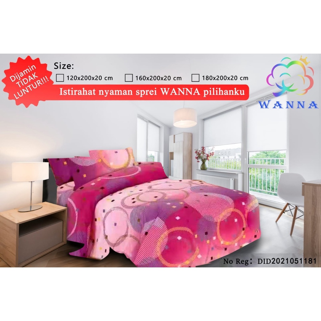 BISA COD Sprei Size 2 Ukuran Nomor 1 best seller (2sarungbantal+2sarung bantal)MOTIF KARAKTER Sprai Nyaman Dipake murah