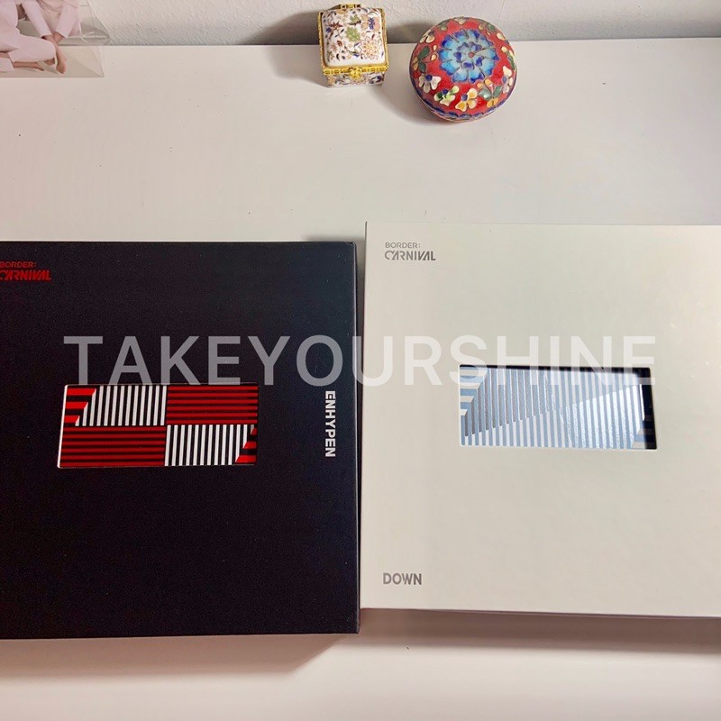 READY || BOOKED Enhypen Official Album (album only) BORDER CARNIVAL