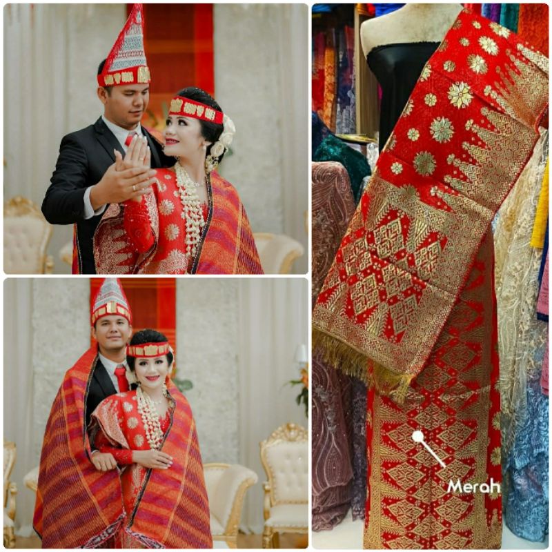 songket palembang semi sutra