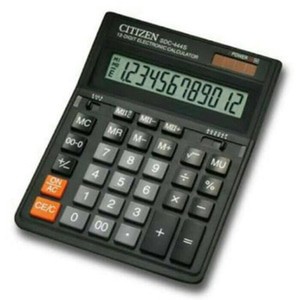 

Alat Menghitung Kalkulator Dekstop CITIZEN SDC-444S 12 Digit Termurah.