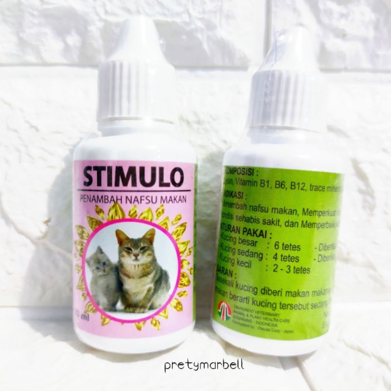 Stimulo 30ml Vitamin Penambah Nafsu Makan Kucing