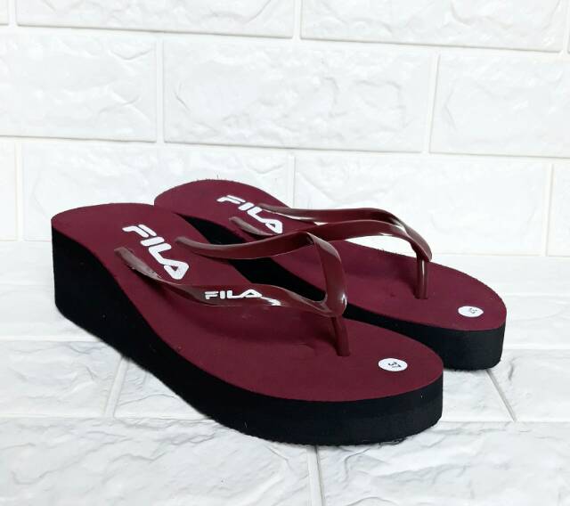 SANDAL WANITA WEDGES SPON SANDAL LUCU MURAH