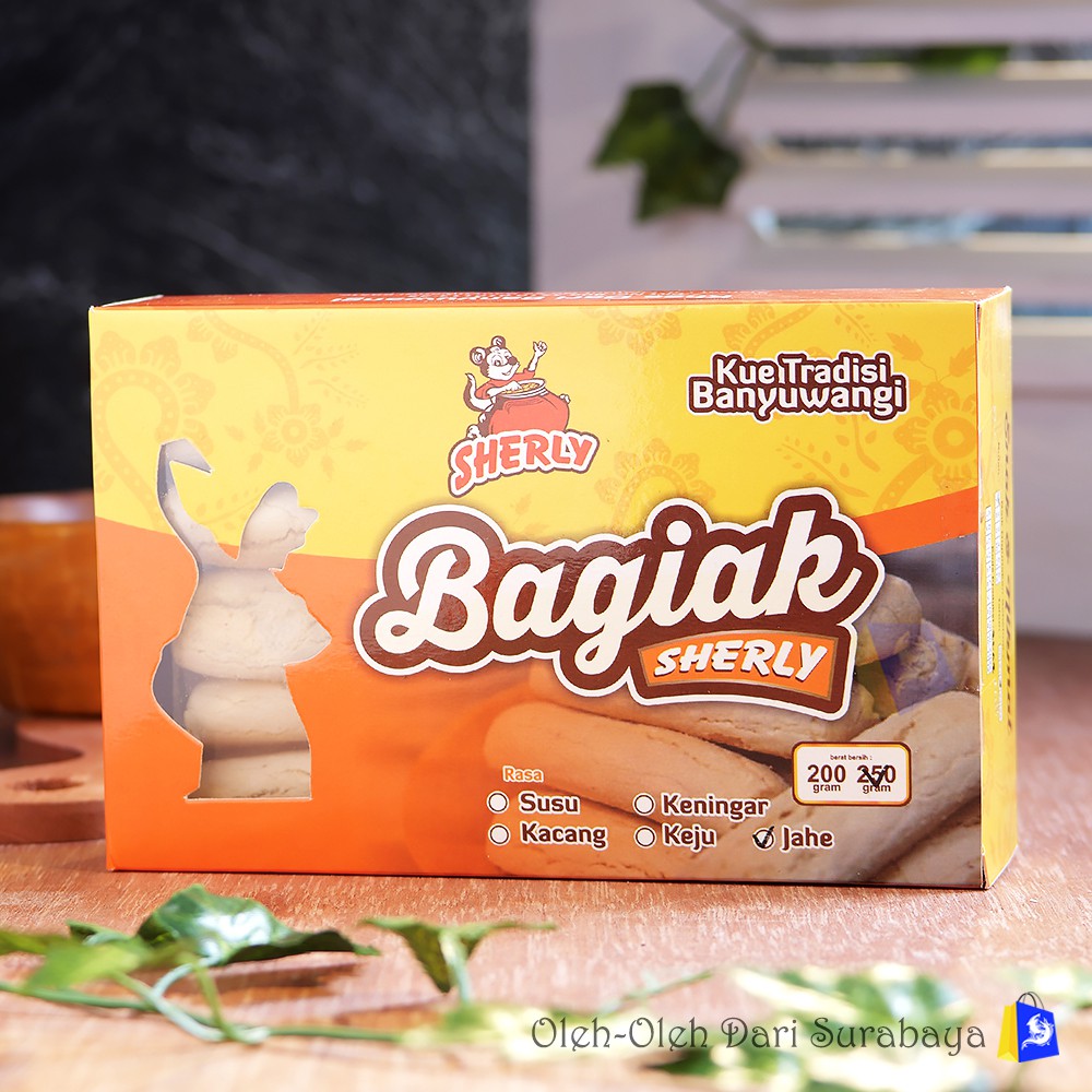 

Bagiak Jahe 190gr tanpa bahan pengawet SHERLY