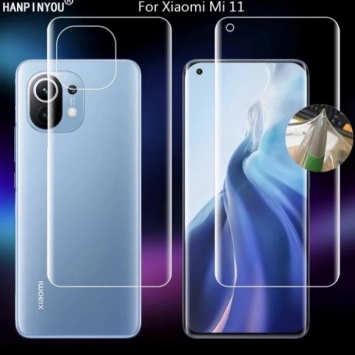 XIAOMI Mi 11T/Pro | MI 11 | MI 11 LITE | MI 11 ULTRA HYDROGEL FULLSET DEPAN BELAKANG ANTI GORES JELL