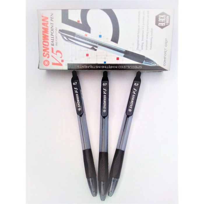

Pulpen Snowman V5 0,7 mm (1 pack = 12 pcs)