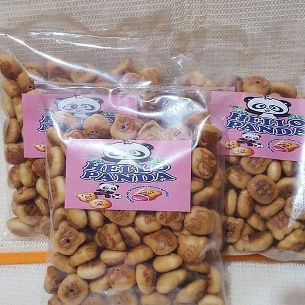 

Snack Kiloan Biskuit Cokelat Hello Panda Meiji 250gr - Cokelat 100gr