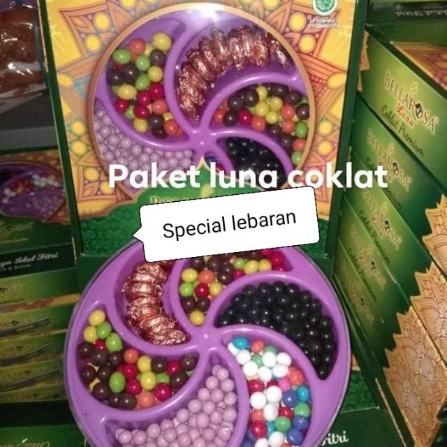 

BELLAROSA LUNA COKLAT PAKET LEBARAN/KUE KERING