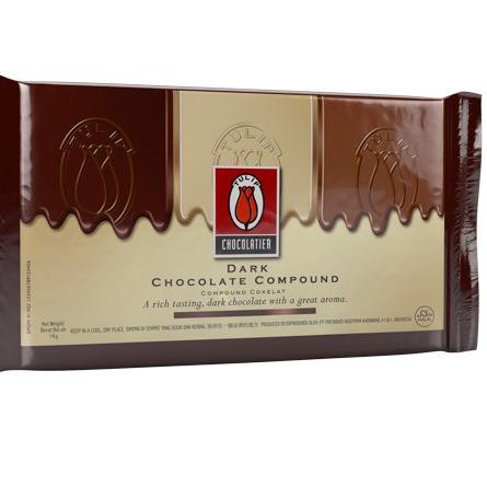 

3.3 BIG SALE FASION TULIP DARK CHOCOLATE COMPOUND 1 KG