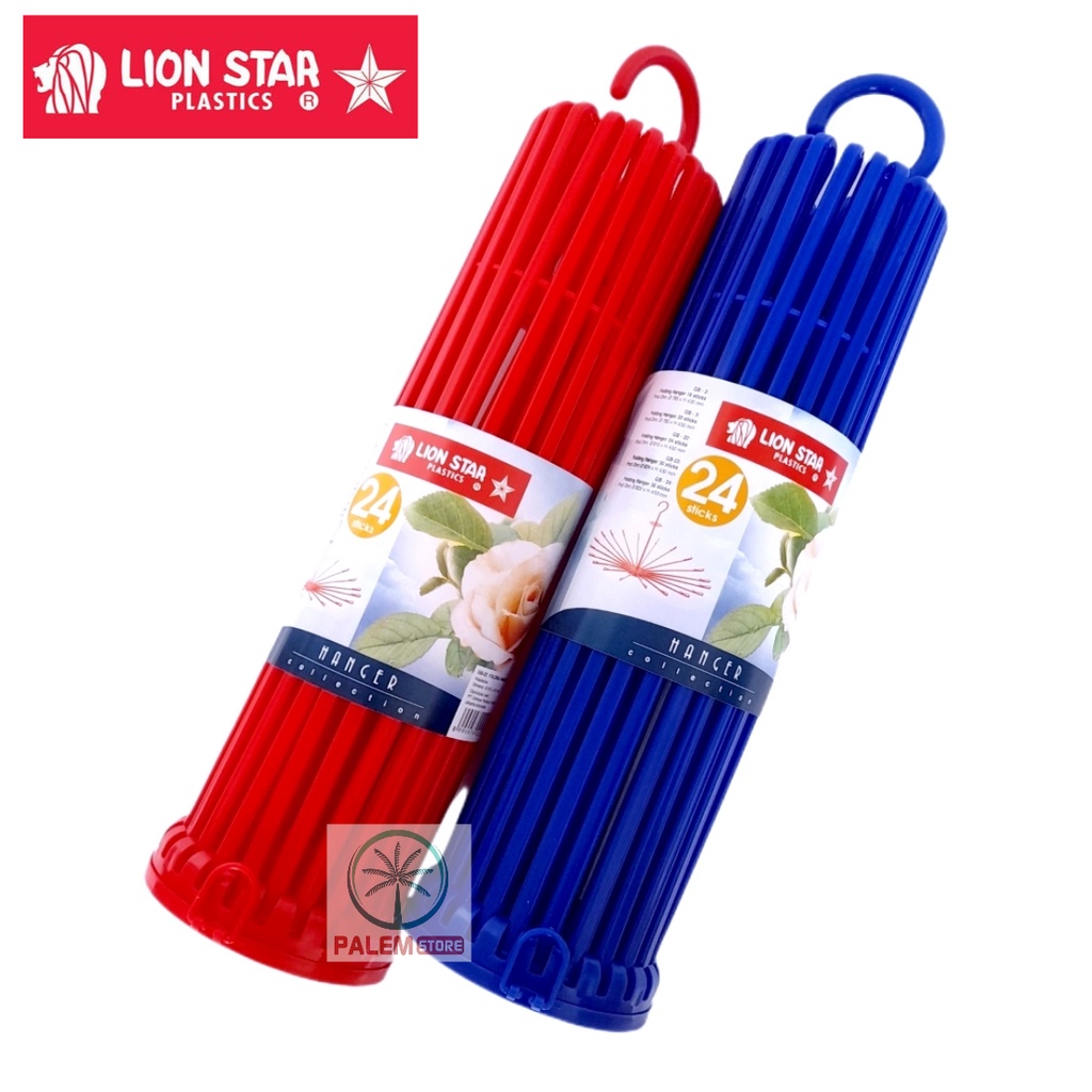 FOLDING HANGER LION STAR 20 DAN 24 STICK | JEMURAN PUTAR LION STAR | JEMURAN BAJU ANAK Murah