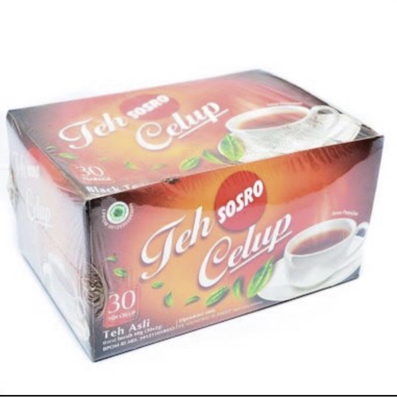

Teh Celup Sosro Celup isi 30 bags