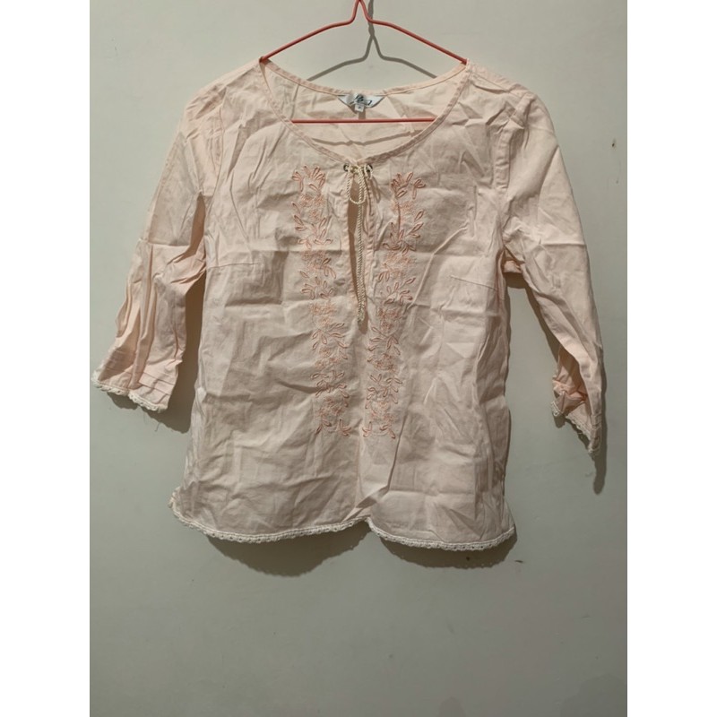 Blouse Pink/Preloved Baju / Preloved Blouse Cewek/ Blouse Cewek/Blouse Cewek Murah