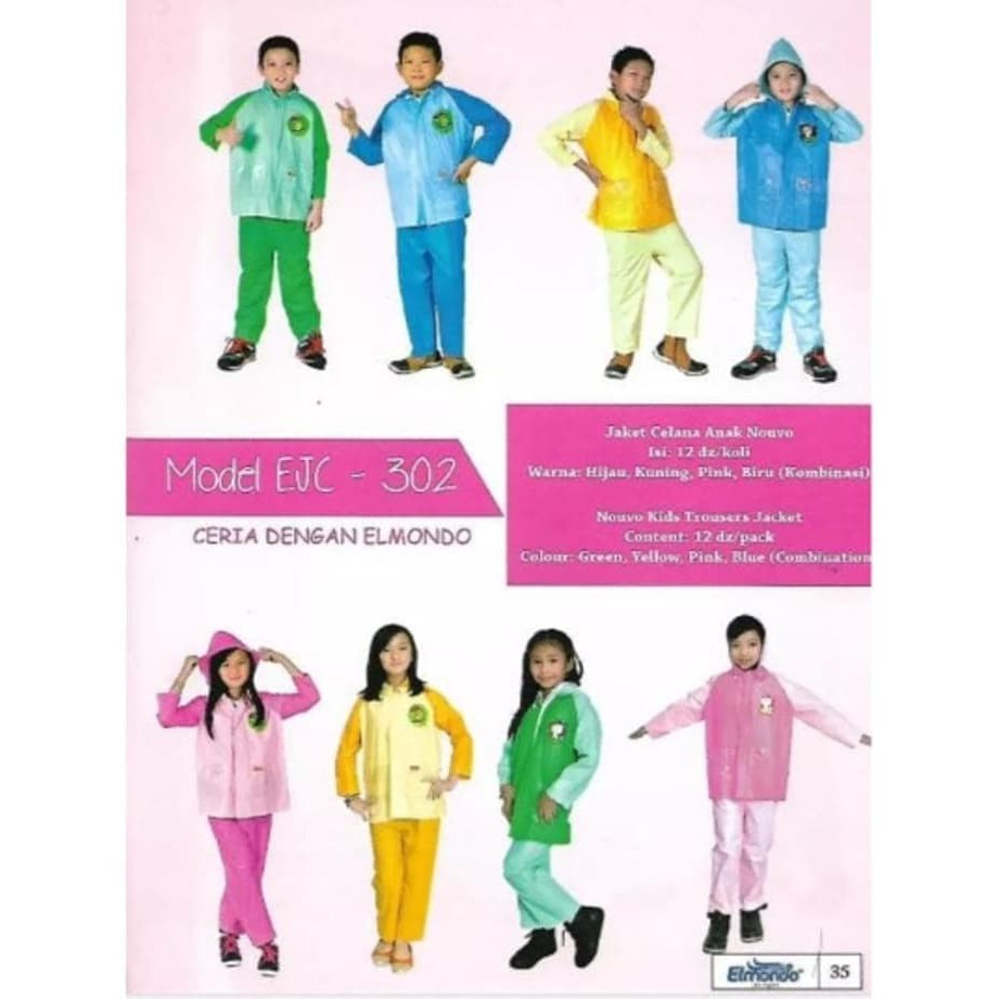 JAS HUJAN ANAK NUVO 302 ELMONDO