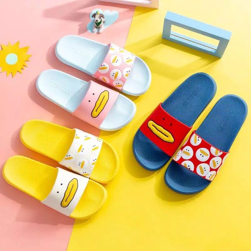 SANDAL WANITA GAMBAR BEBEK