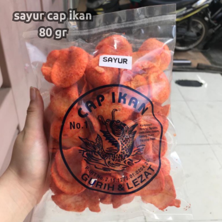 

KERUPUK SAYUR 80 GRAM | KERUPUK SAYUR PEDAS | KERUPUK CAP IKAN | KERUPUK KHAS MEDAN | SAYUR CAP IKAN PEDAS TERMURAH GROSIR SNACKY MEDAN OLEH-OLEH KHAS MEDAN CEMILAN MEDAN