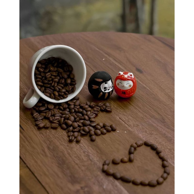 

Maison Daruma Houseblend 65:35 Robusta Arabica Kopi bubuk & biji Es kopi Best Seller 250gr/1kg