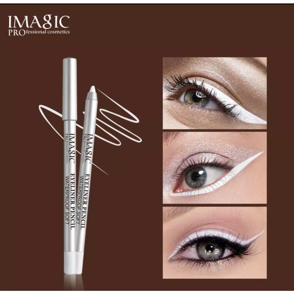 rcsbeauty -  NEW ~ IMAGIC eyeliner pensil Imagic pencil liner warna putih eyeliner pensil putih eyeliner mata bawa warna putih