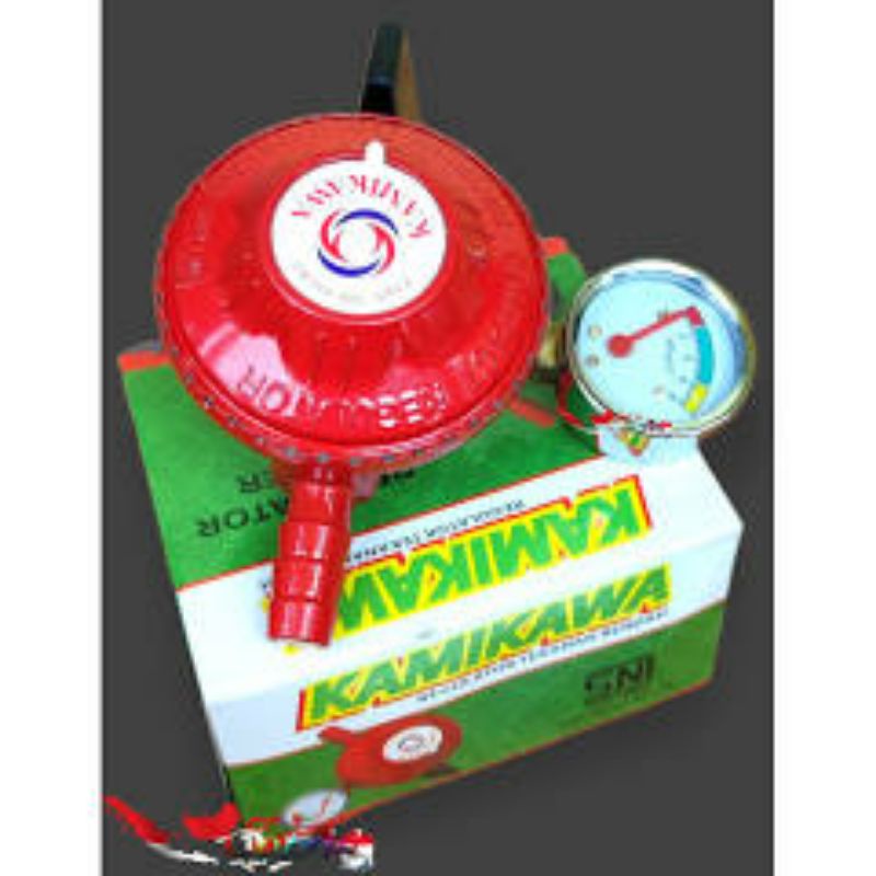 REGULATUR SNI LPG 1 SET KAMIKAWA/SELANG REGULATOR KAMIKAWA