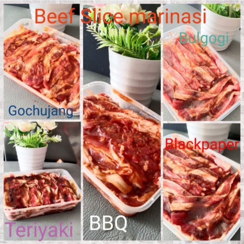

Beef Slice Marinasi 500gr