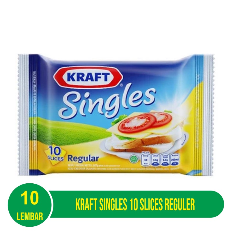 Kraft Singles 167Gr Isi 10 Lembar