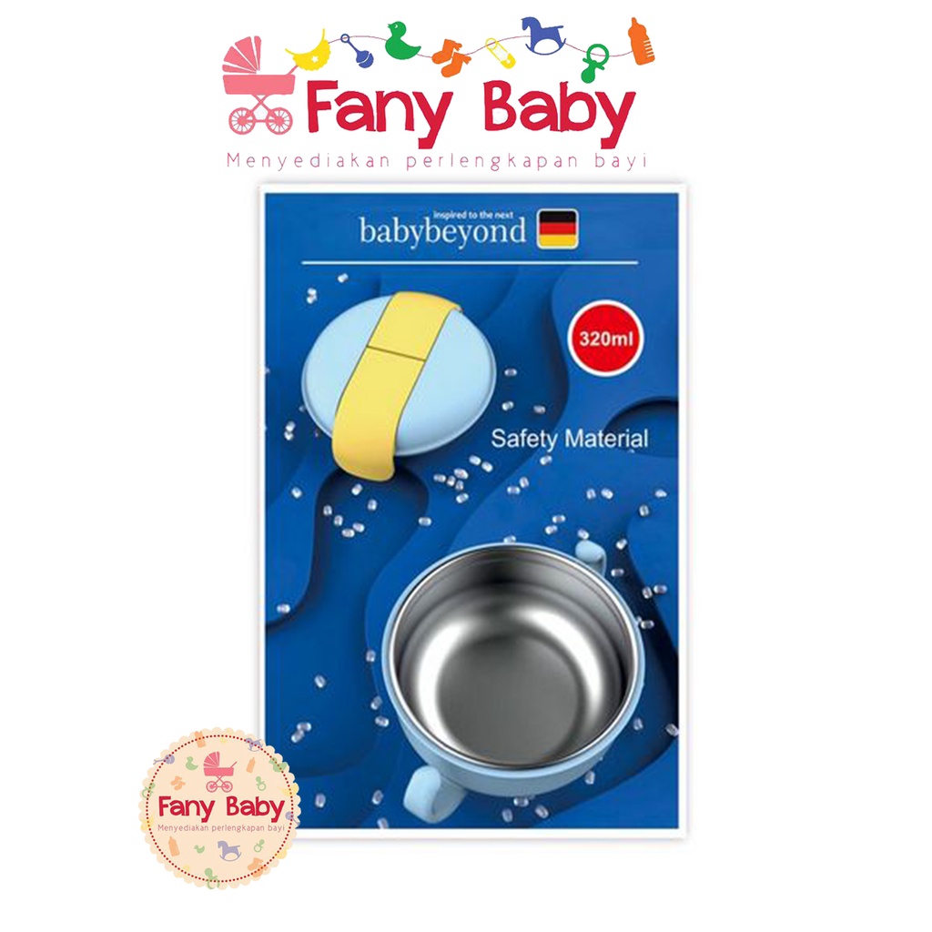 BABY BEYOND DOUBLE LOCK INSULATED BOWL 320ML [ BB1047 ]