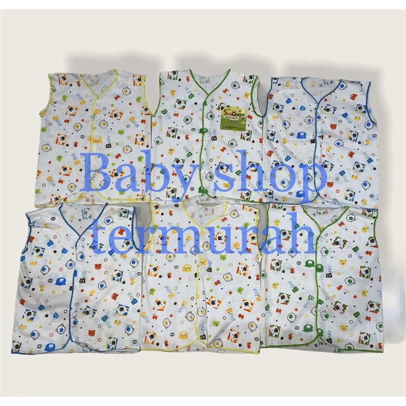 ATASAN BAYI KUTUNG MOTIF 6PCS