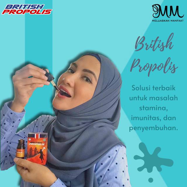 BRITISH PROPOLIS 100% ASLI ORIGINAL / BRITISH PROPOLIS KIDS