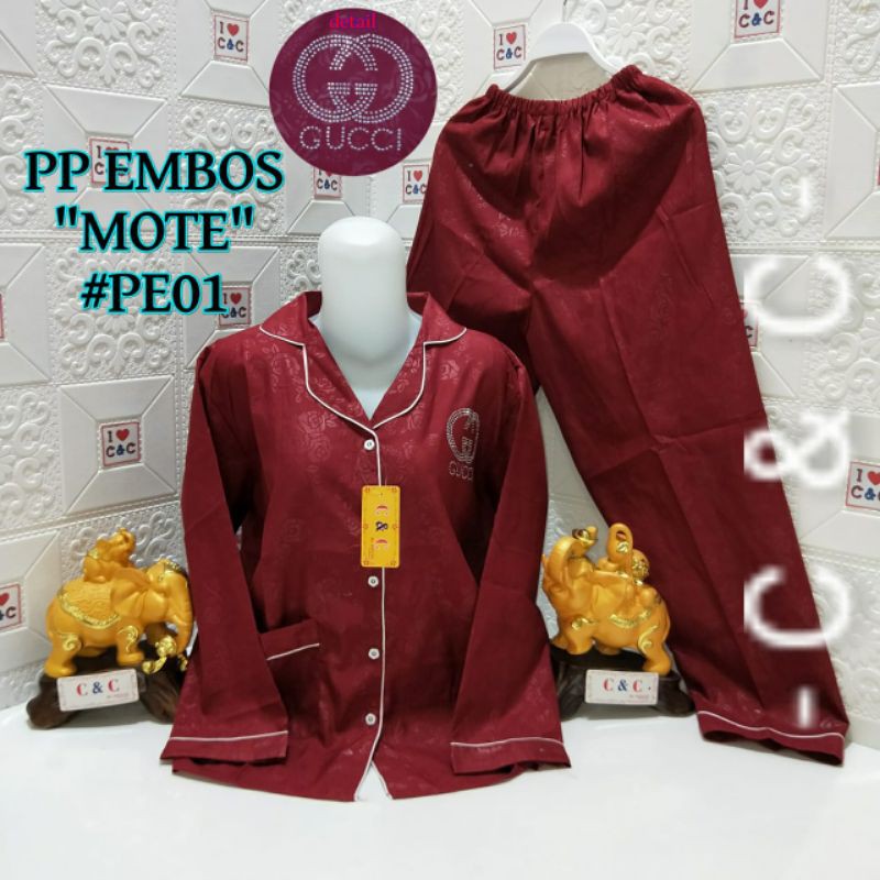 BAJU TIDUR/PIYAMA PP STD HEMBOS/MOTE GOSOK