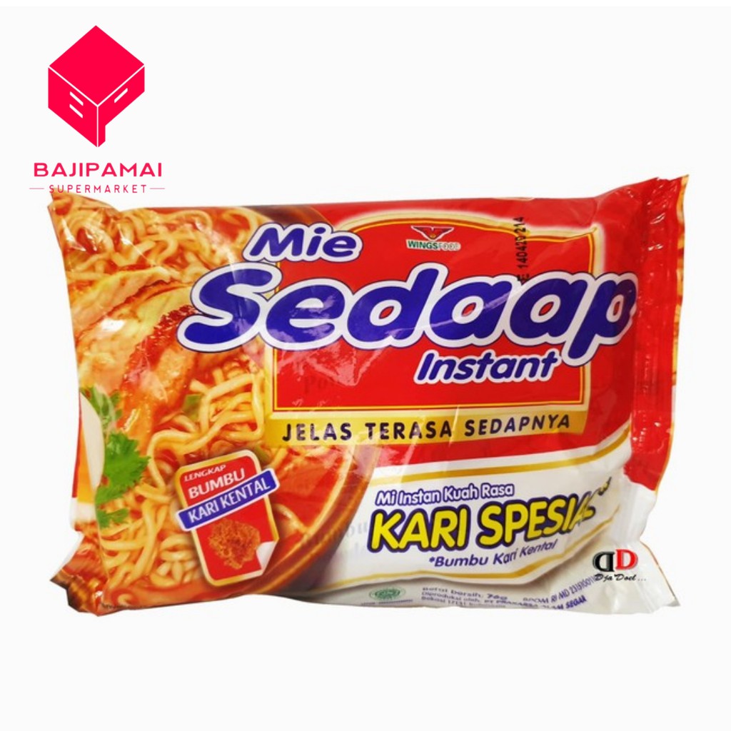 

MIE SEDAAP INSTAN KUAH RASA KARI SPESIAL