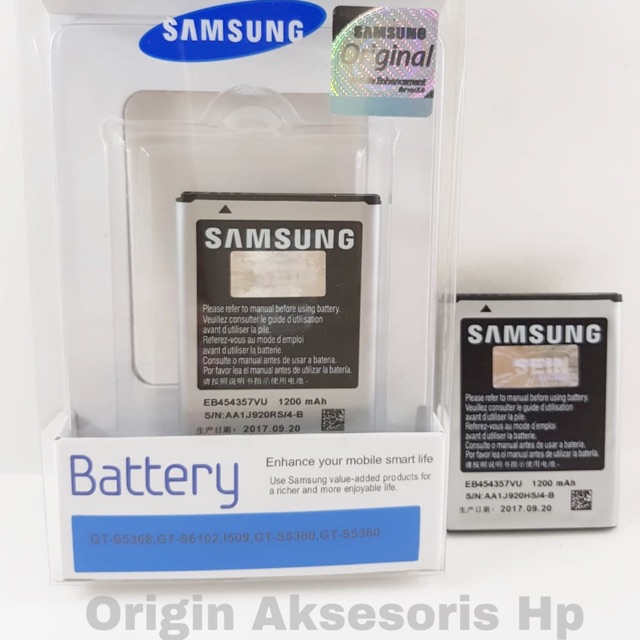 Baterai Samsung Galaxy Young / S5360 Original SEIN 100% Batre Battery