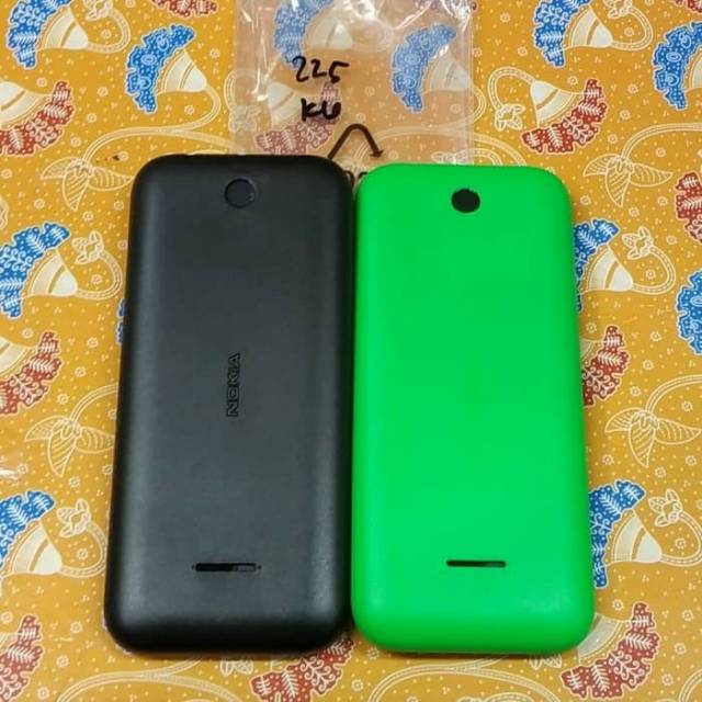 Casing Nokia 225 / RM-1011 / RM1011 / NOKIA ASHA 225 FULLSET dan DEPAN BELAKANG Mantap murah meriah