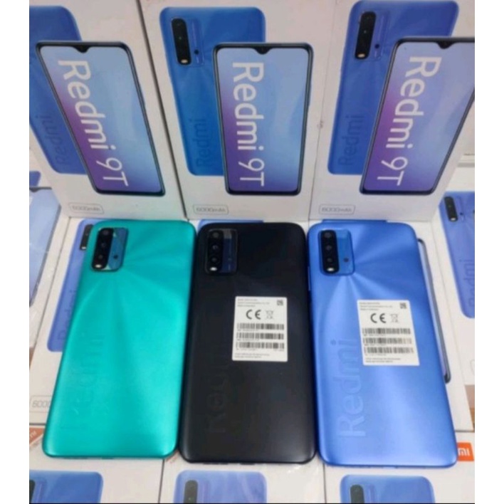 XIAOMI REDMI 9T 4/64 & 6/128 FULSET GARANSI RESMI